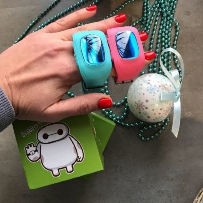 Детские умные часы с GPS Q50 (Smart baby watch) салатовые