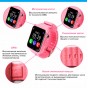 Смарт-часы детские Smart Watch X10 (V7K) с GPS розовый цвет